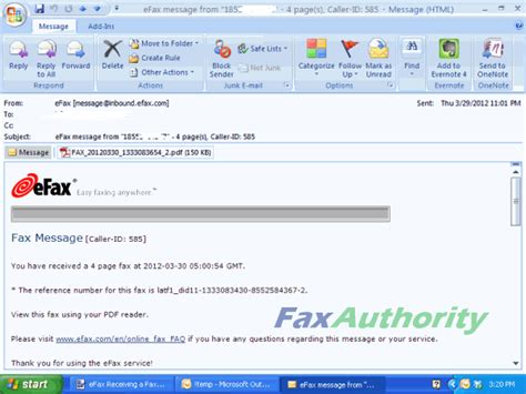 efax email.